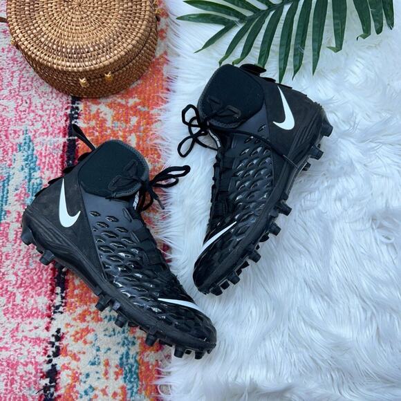 Nike Black Force Savage Varsity 2 Football Cleats Mens 10 - Picture 1 of 10